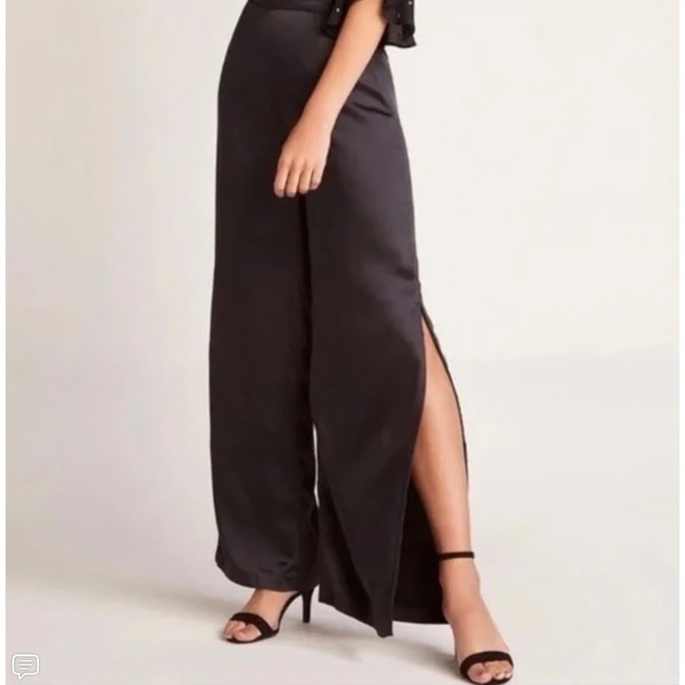BB Dakota Elegant Black Maxi Pants